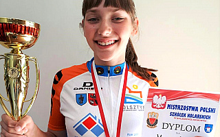 Zawodniczka z Olsztyna medalistką mistrzostw Europy w kolarstwie torowym